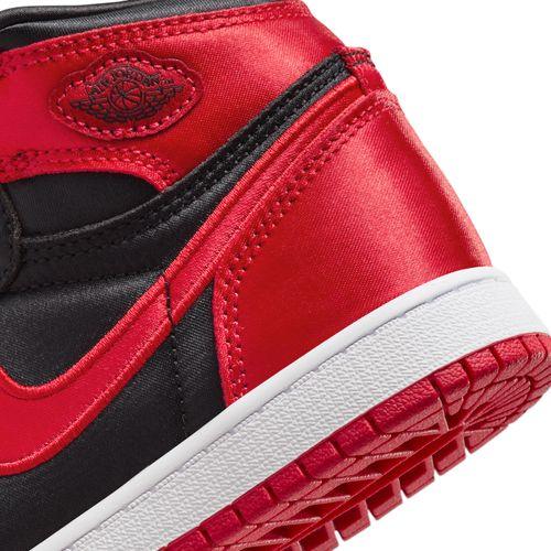 Air Jordan 1 Retro High OG 'Satin Bred' Kids Basketball Shoes - Premium Quality Sneakers for Boys & Girls - Perfect for School, Sports & Casual Wear