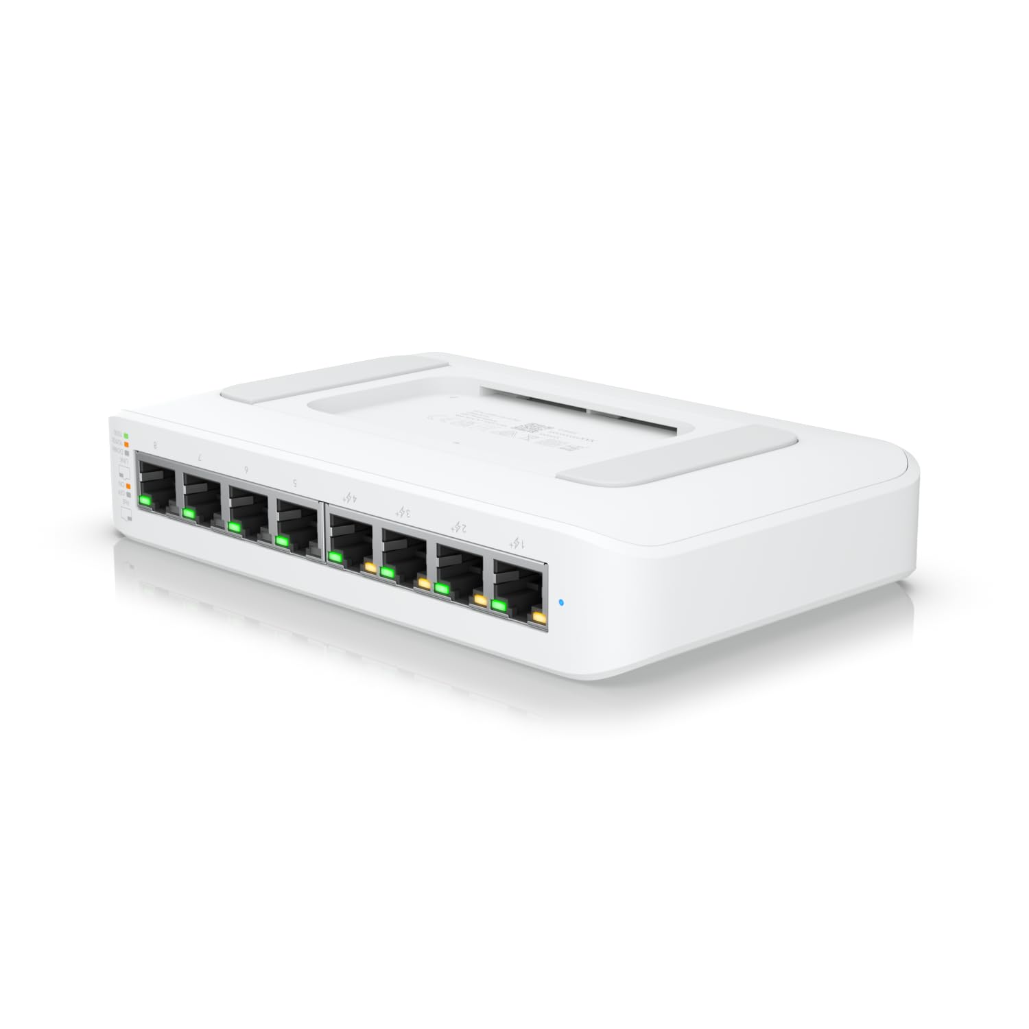 USW-LITE-8-POE 8-Port Gigabit PoE+ Managed Network Switch | 60W Power Budget | VLAN & QoS Support | Ideal for Home Office & Small Business Networking