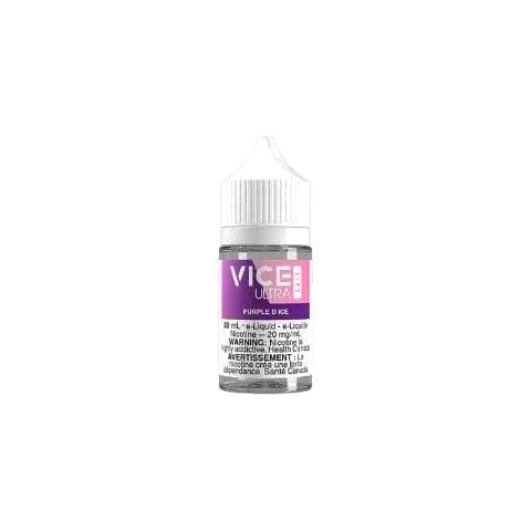 Vice ULTRA Salt Nicotine E-Liquid - 30mL Bottle (All Flavors Available) - Smooth & Satisfying Nicotine Vape Juice for Pod Systems - Perfect for On-the-Go Vaping in Manitoba