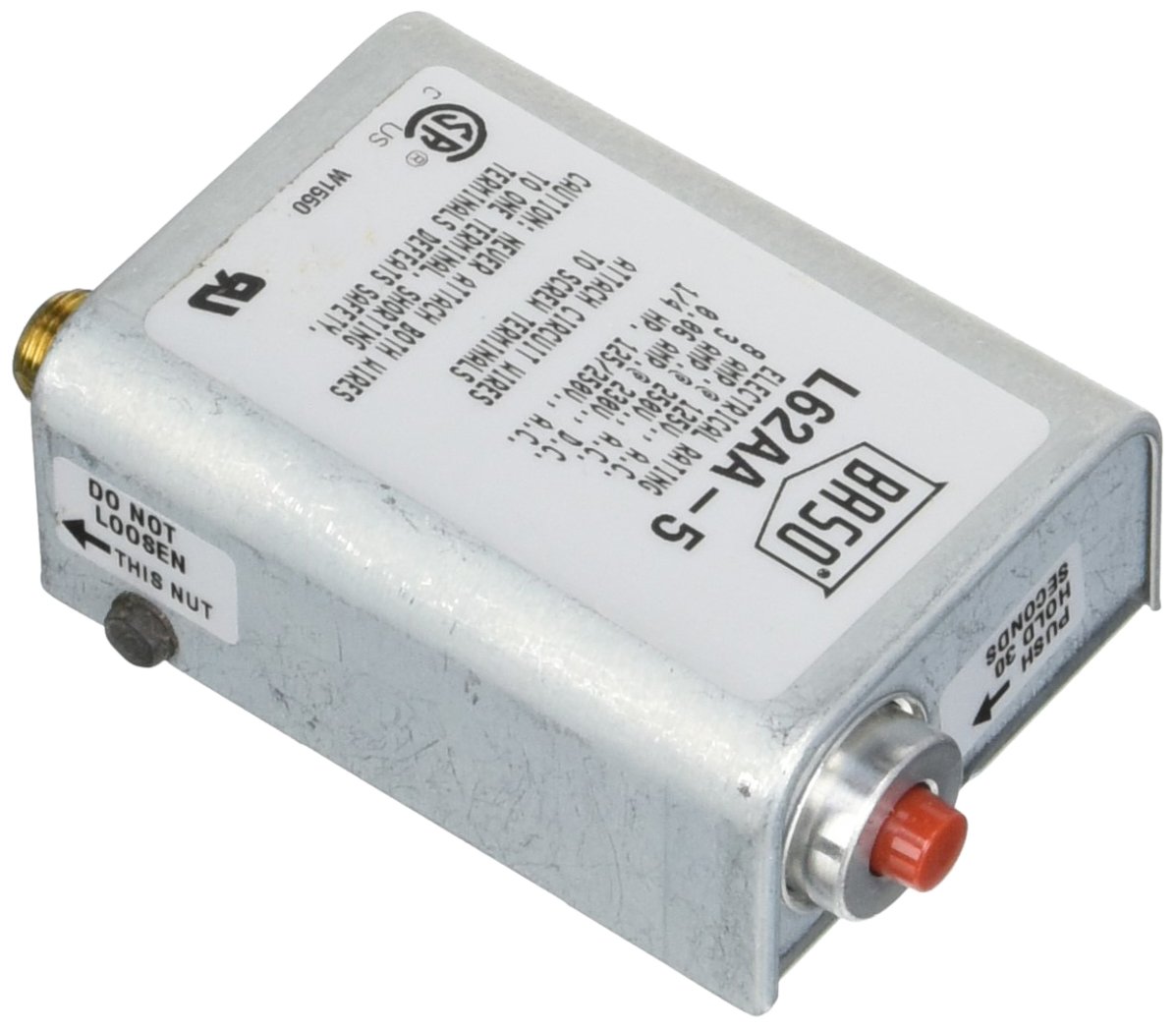 L62AA-5C Manual Baso Switch - Industrial Safety Control Device for Machinery & Equipment | Perfect for Factory Automation, Conveyor Systems & Emergency Stop Applications