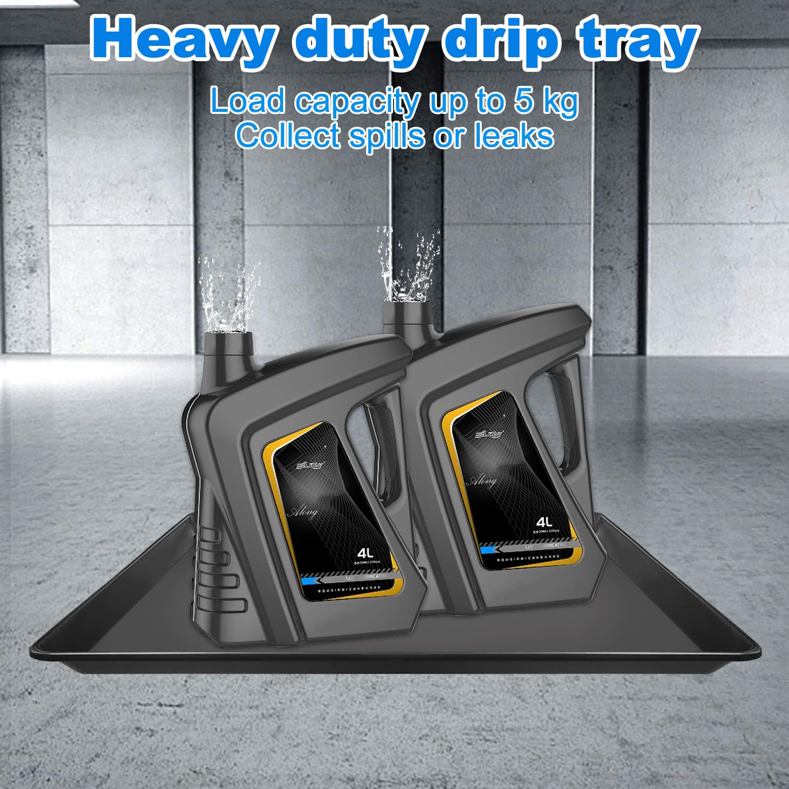 6 Pack Large Oil Drain Pan - 22
