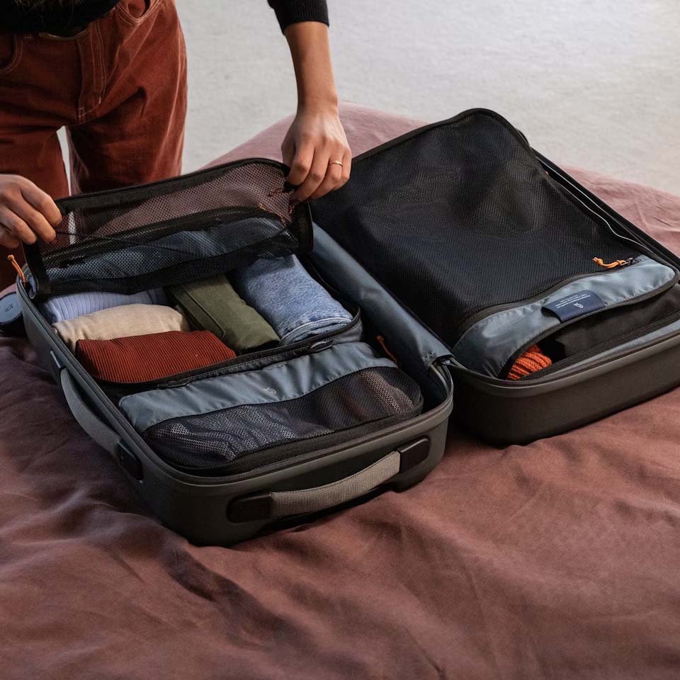 Bellroy Transit Carry On Plus Luggage - Premium Expandable Travel Suitcase for Business & Vacation - Lightweight Durable Spinner Luggage with TSA Lock & Smart Storage (Perfect for Air Travel & Weekend Getaways)