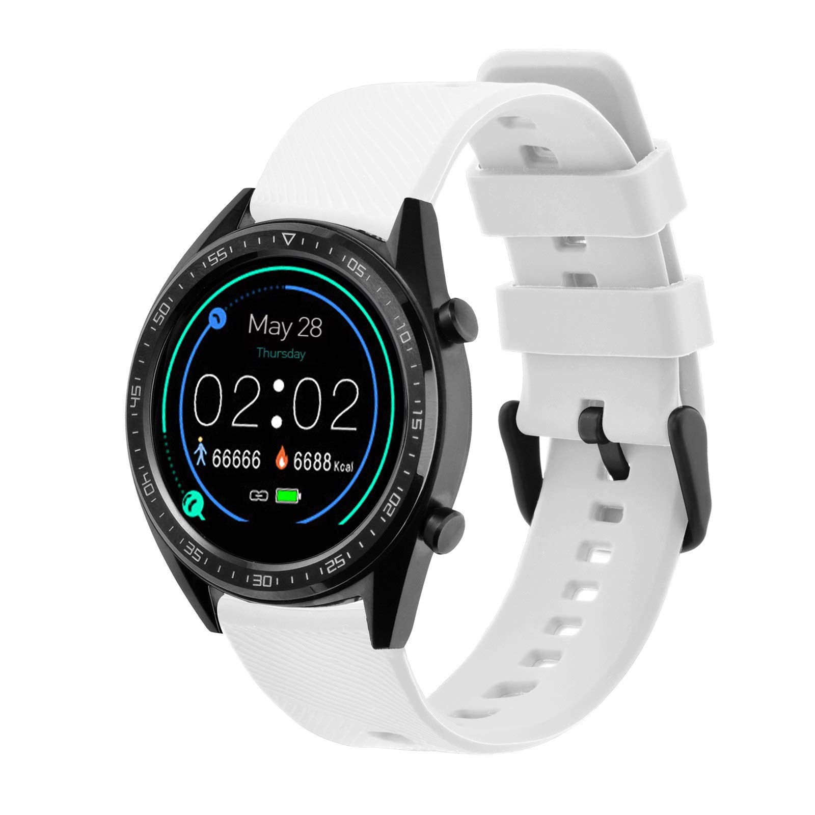 BISONSTRAP Quick Release Silicone Watch Band - 18mm 19mm 20mm 21mm 22mm Durable Soft Strap for Men & Women - Perfect for Sports, Work & Everyday Wear