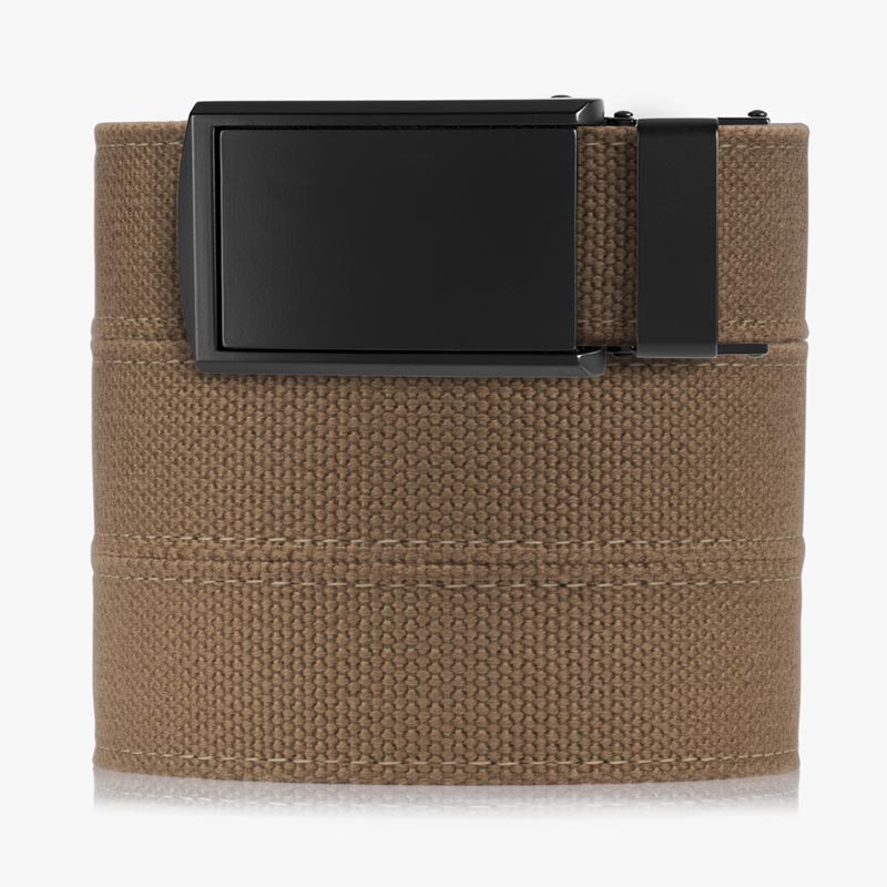 Custom Burlap Canvas Belt for Men & Women - Adjustable Waist Strap - Eco-Friendly Fashion Accessory for Casual, Outdoor & Boho Style