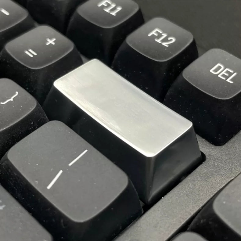 Premium Metal Keycaps for Mechanical Keyboards - Personalized Large Keycaps with Metallic Finish - Perfect for Gaming, Typing & Custom Keyboard Builds