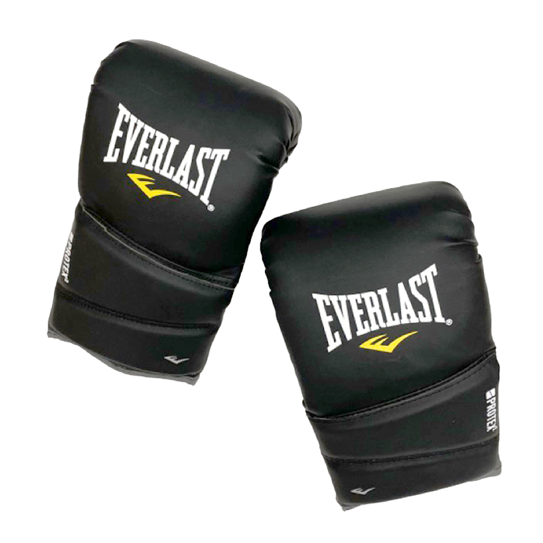 Everlast Protex2 Heavy Bag Gloves for Boxing, MMA & Training - Premium Leather Punching Bag Mitts for Men & Women - Perfect for Gym, Home Workouts & Martial Arts Practice
