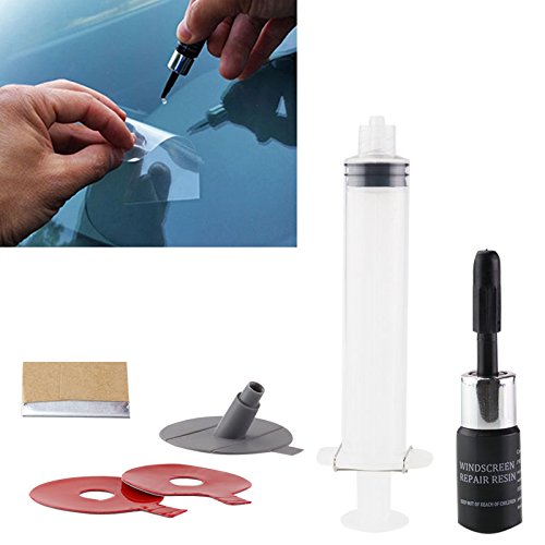 Professional Windshield Repair Kit for Cars - DIY Chip & Crack Fix Tool Set | Easy Auto Glass Repair for Home & Roadside Use