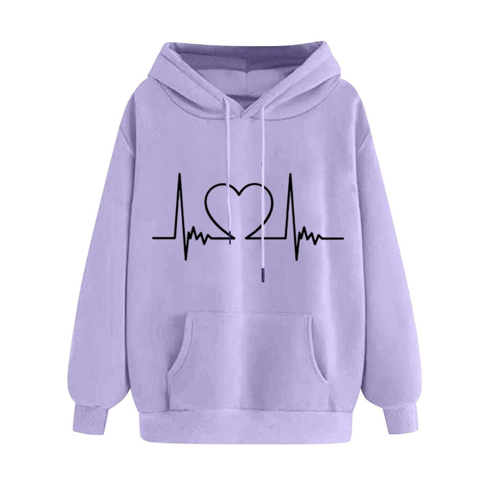 Women's Pullover Hoodie - Soft Fleece Sweatshirt for Casual Wear & Lounge | VOGFFR Cozy Winter Fashion for Women | Perfect for Everyday Outfits, Gym & Coffee Dates
