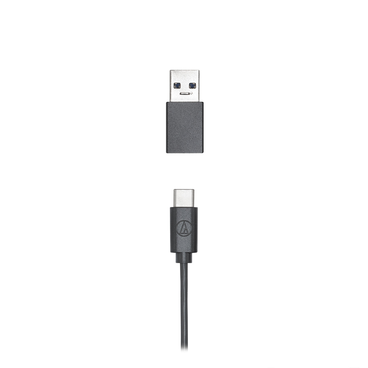 Audio Technica ATR2x USB to 3.5mm Adapter with Built-in Microphone & Remote Control - Perfect for Podcasting, Gaming & Online Meetings