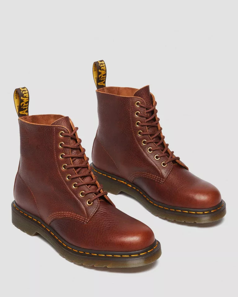 Dr. Martens 1460 Ambassador Leather Lace-Up Boots for Men & Women - Classic Ankle Boots with Air-Cushioned Sole - Perfect for Punk Fashion, Work Boots & Everyday Wear