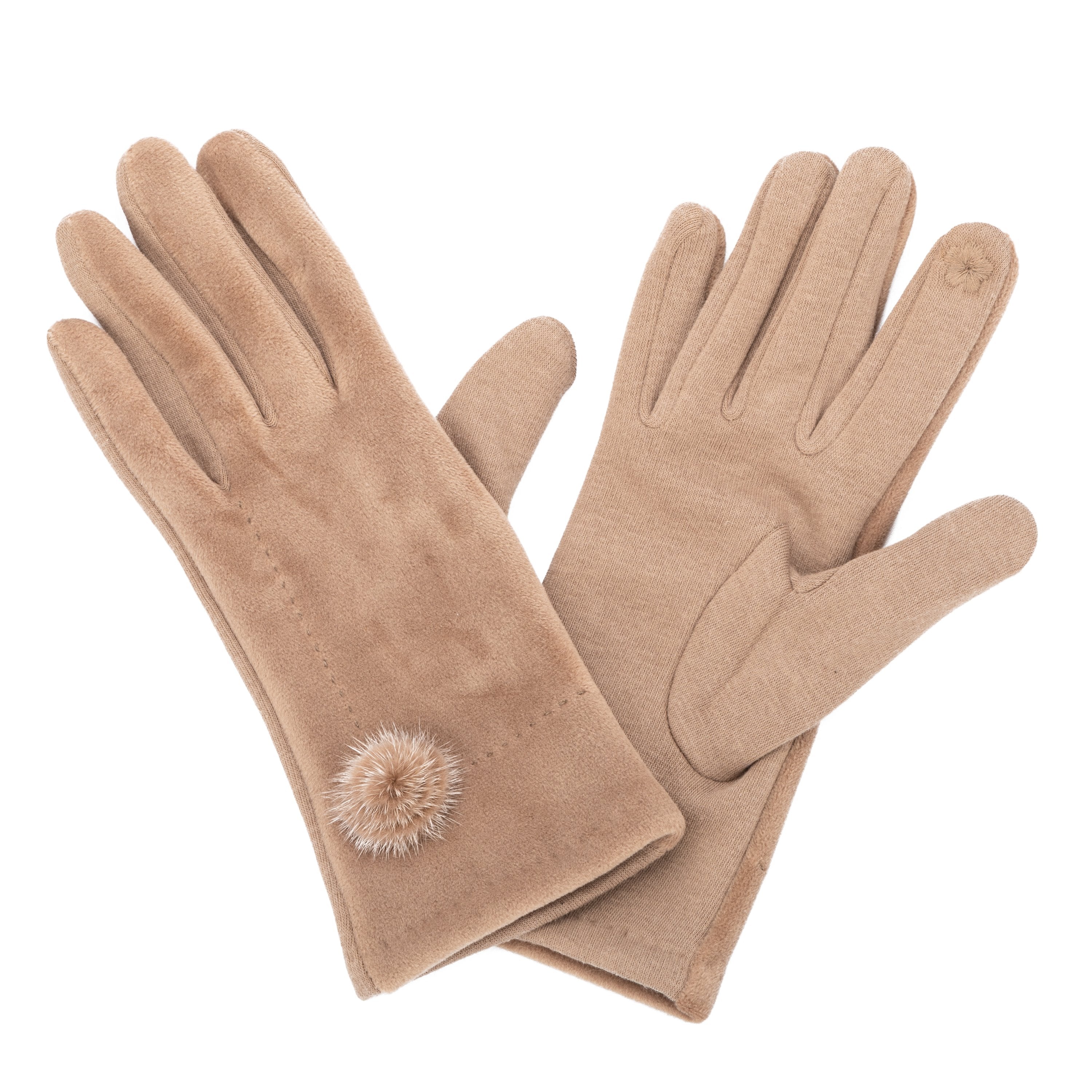 Daffodil Knit Gloves - Soft Winter Gloves for Women & Men - Warm Knitted Gloves for Outdoor Activities, Running, Hiking & Daily Use