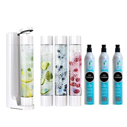 White + 3 CO2 Cylinders