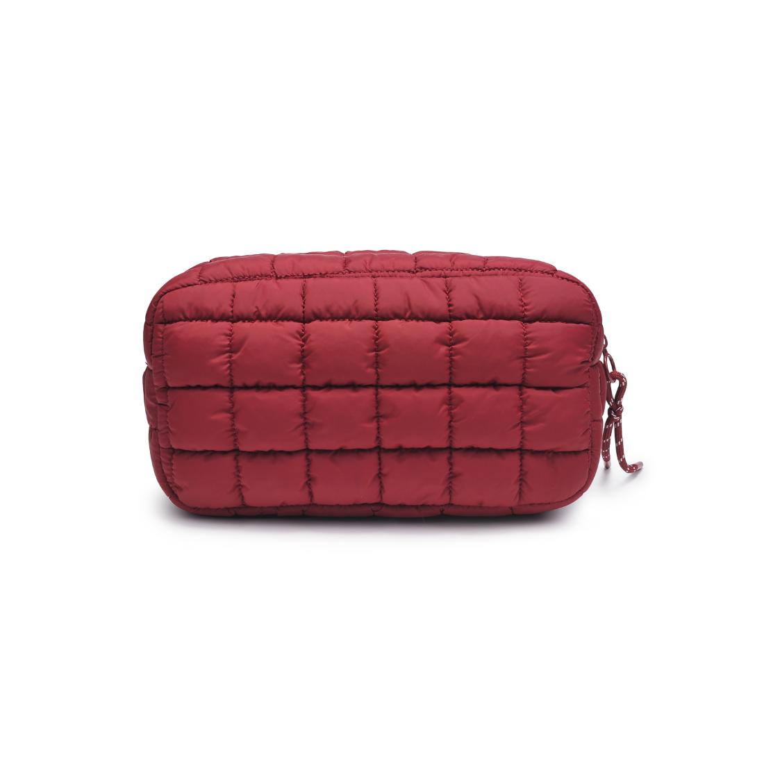 Cloud Nine Quilted Puffer Nylon Cosmetic Pouch - Waterproof Makeup Bag for Travel & Daily Use | Compact Organizer for Cosmetics, Toiletries & Essentials