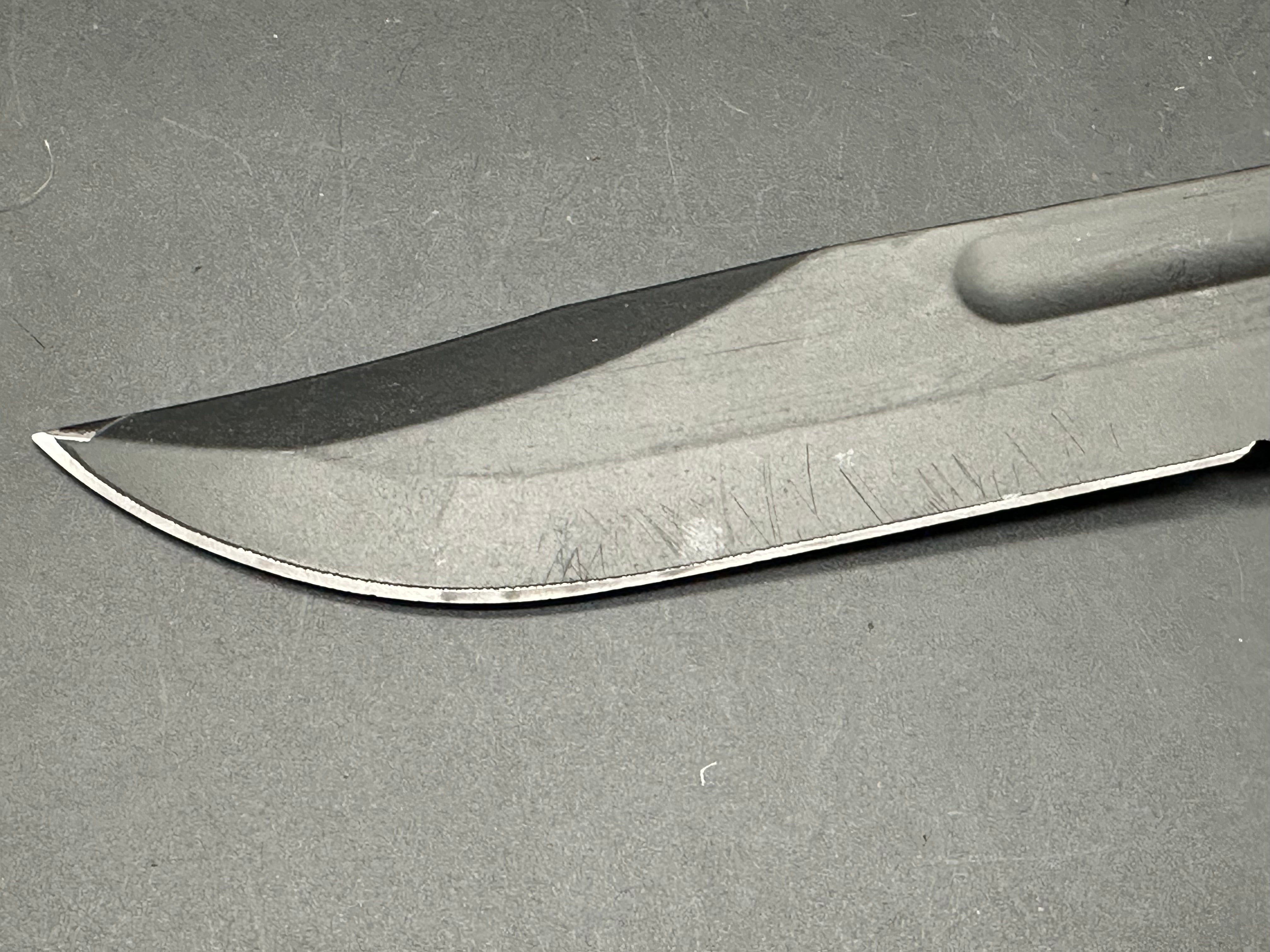 KA-BAR 1281 D2 Steel Fighting & Utility Knife - Tactical Survival, Outdoor Camping, Hunting & EDC Knife