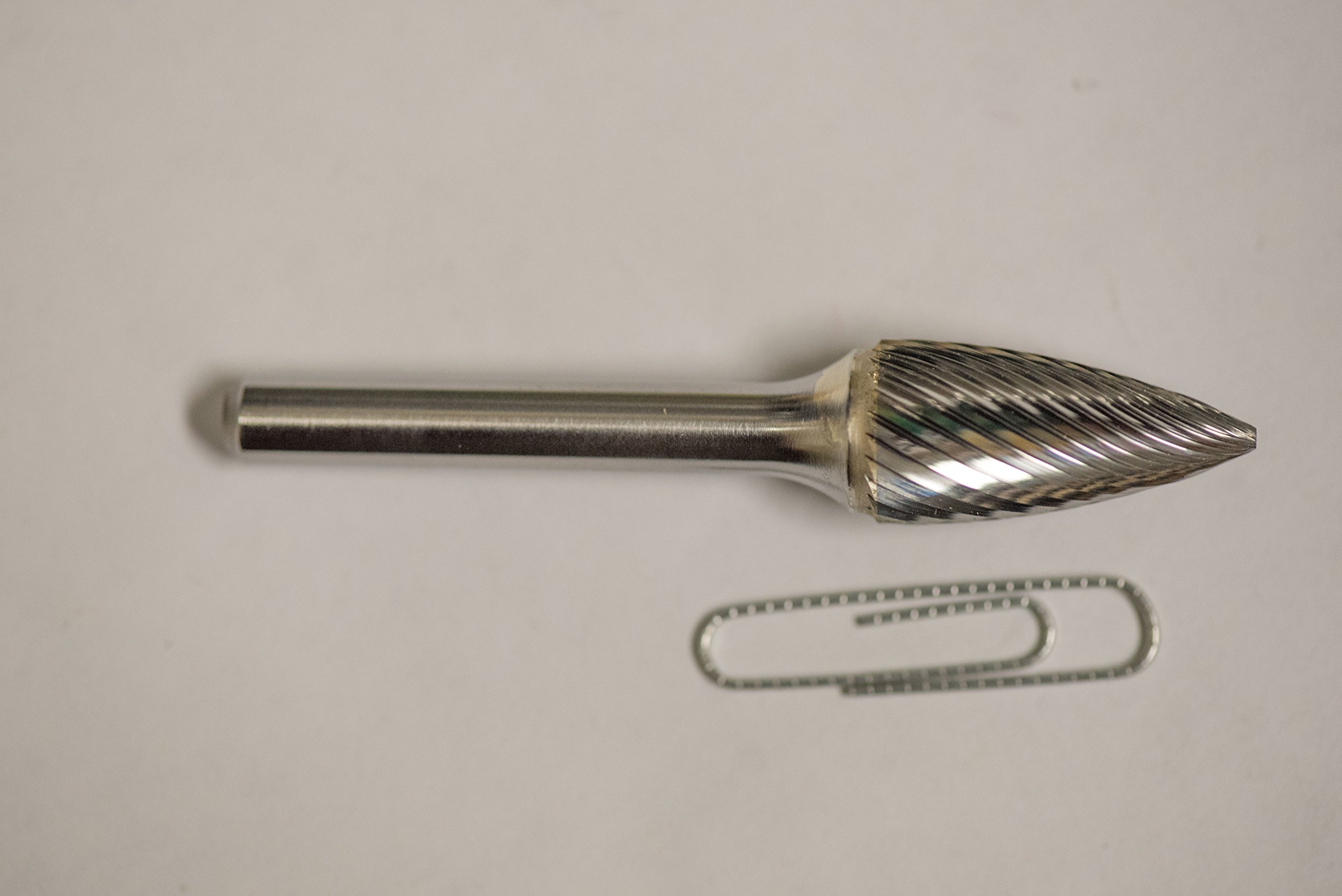 SG-5 Single Cut Carbide Burr Die Grinder Bit 1/2