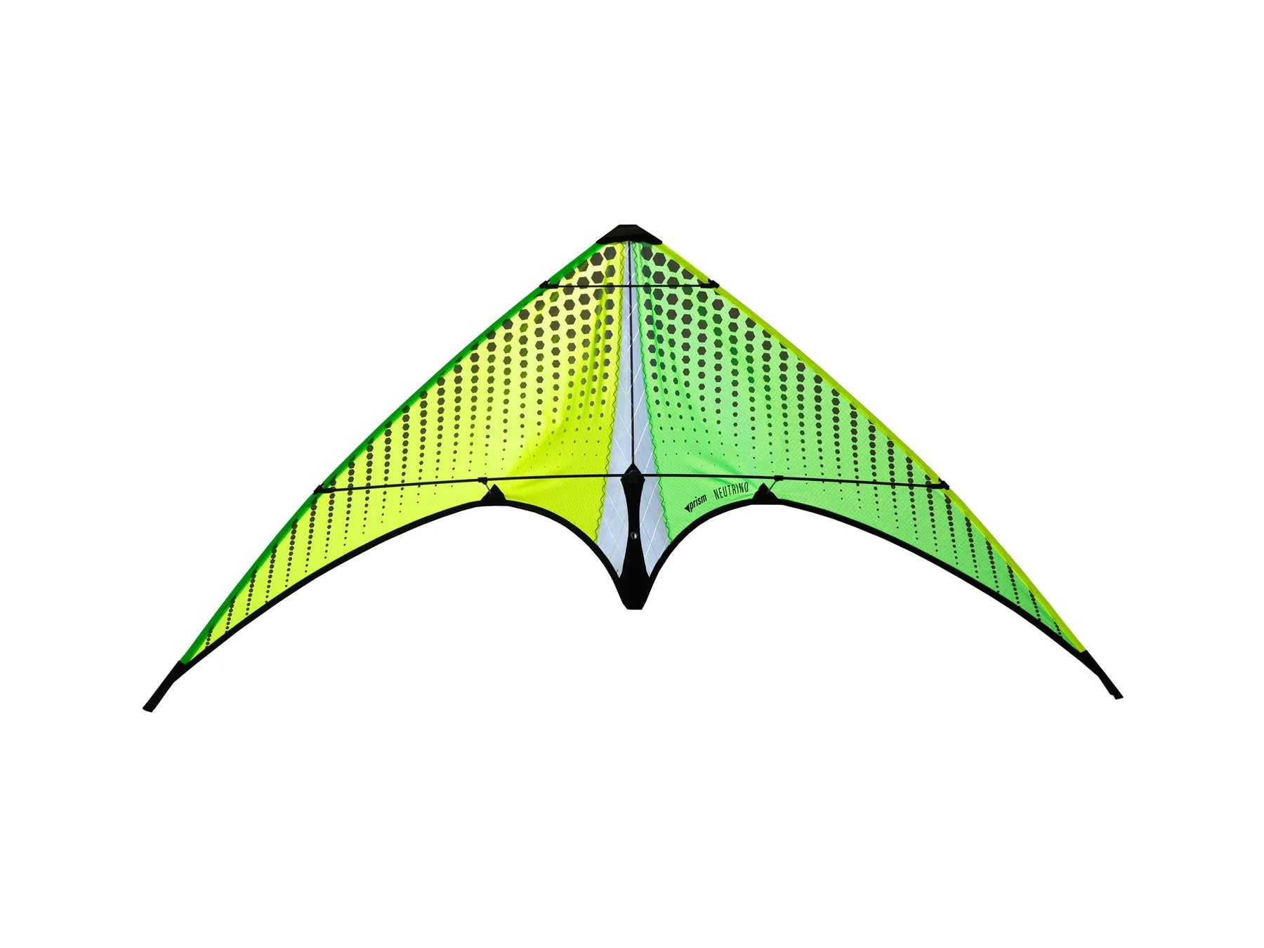 Prism Neutrino Stunt Kite - Professional Dual Line Kite for Adults & Kids - Bright Citron Color - Perfect for Beach, Park & Outdoor Wind Sports