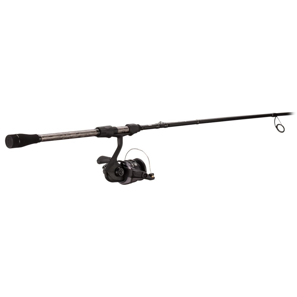 13 Fishing BO2S71M KLO 5.2 Kalon Blackout Spinning Rod and Reel Combo - Perfect for Freshwater and Saltwater Fishing, Surf Casting, and Kayak Angling