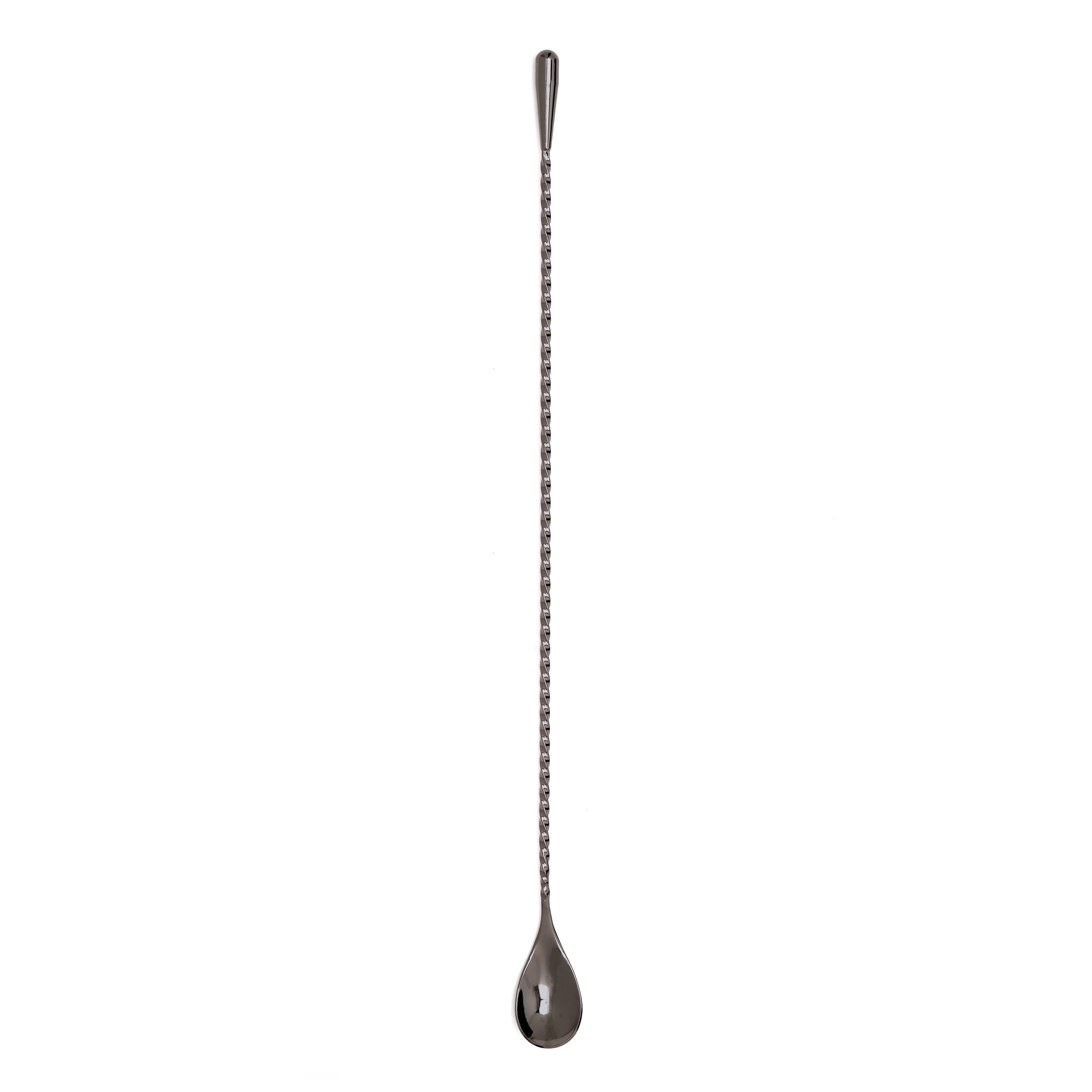 TEARDROP™ Bar Spoon - Gunmetal Black 40cm - Premium Cocktail Mixing Tool for Bartenders & Home Bars
