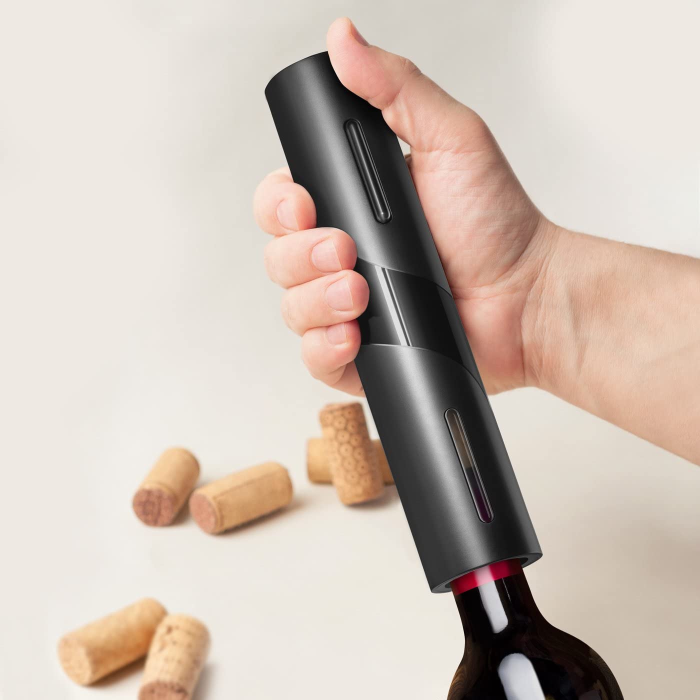 Premium Electric Wine Opener Set - Personalized Wedding & Anniversary Gift for Couples - Wine Lover Accessories Kit with Engraved Wooden Box - Perfect for Romantic Dinners, Housewarming Parties & Wine Tasting Events