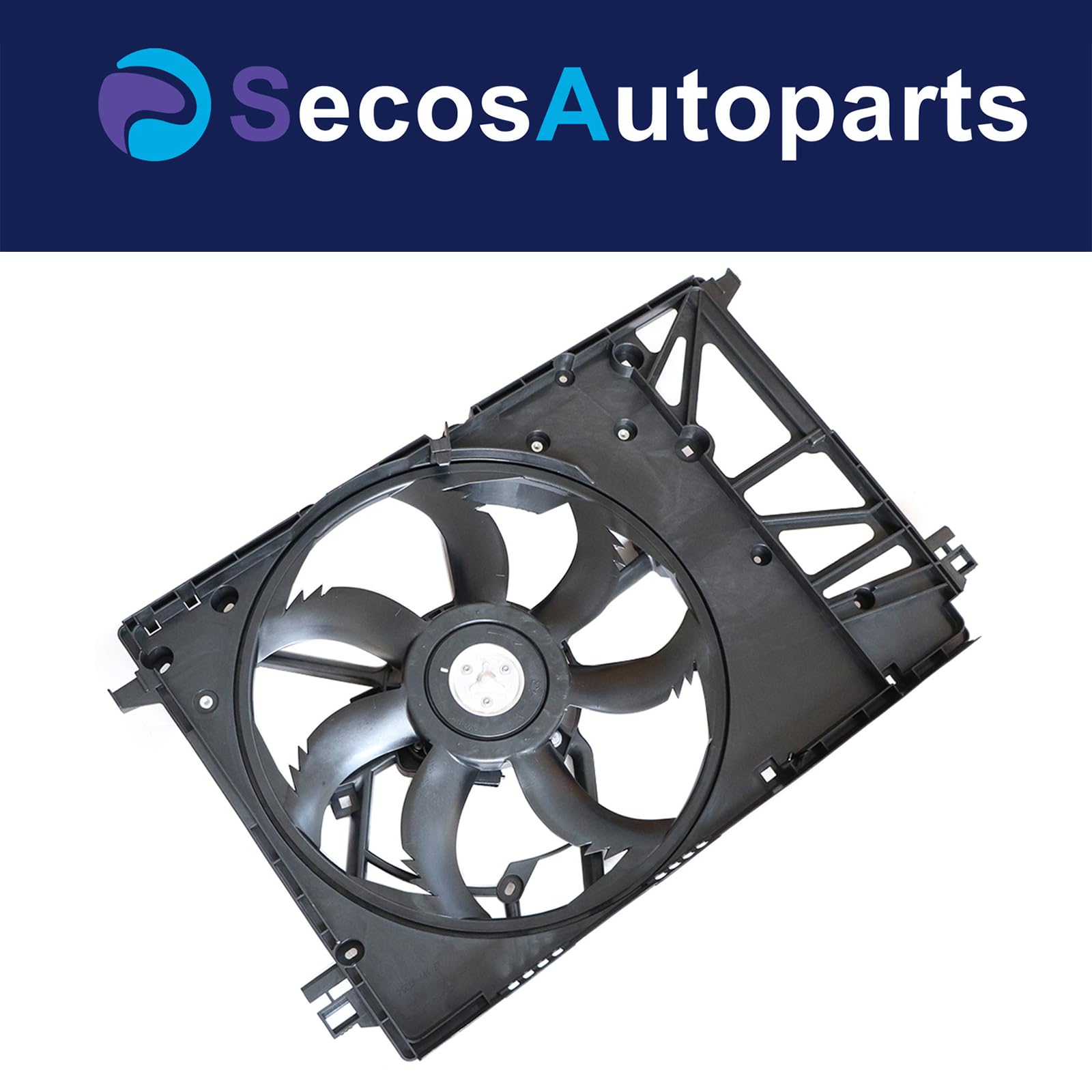 Secosautoparts 2.5L Engine Radiator Cooling Fan Replacement for Toyota Camry 2018-2023 L/LE/SE/XLE/XSE Models - OEM# 16361-31500 16360-25010 - Perfect for Engine Overheating Protection & Summer Driving