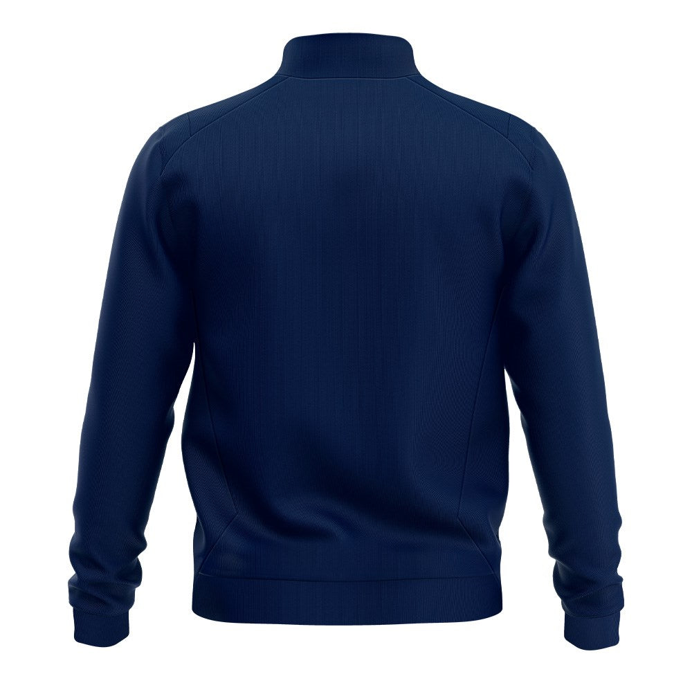 FC Full Zip Jacket II for Men - Navy Blue Lightweight Windbreaker Jacket for Outdoor Activities, Running, Hiking & Casual Wear