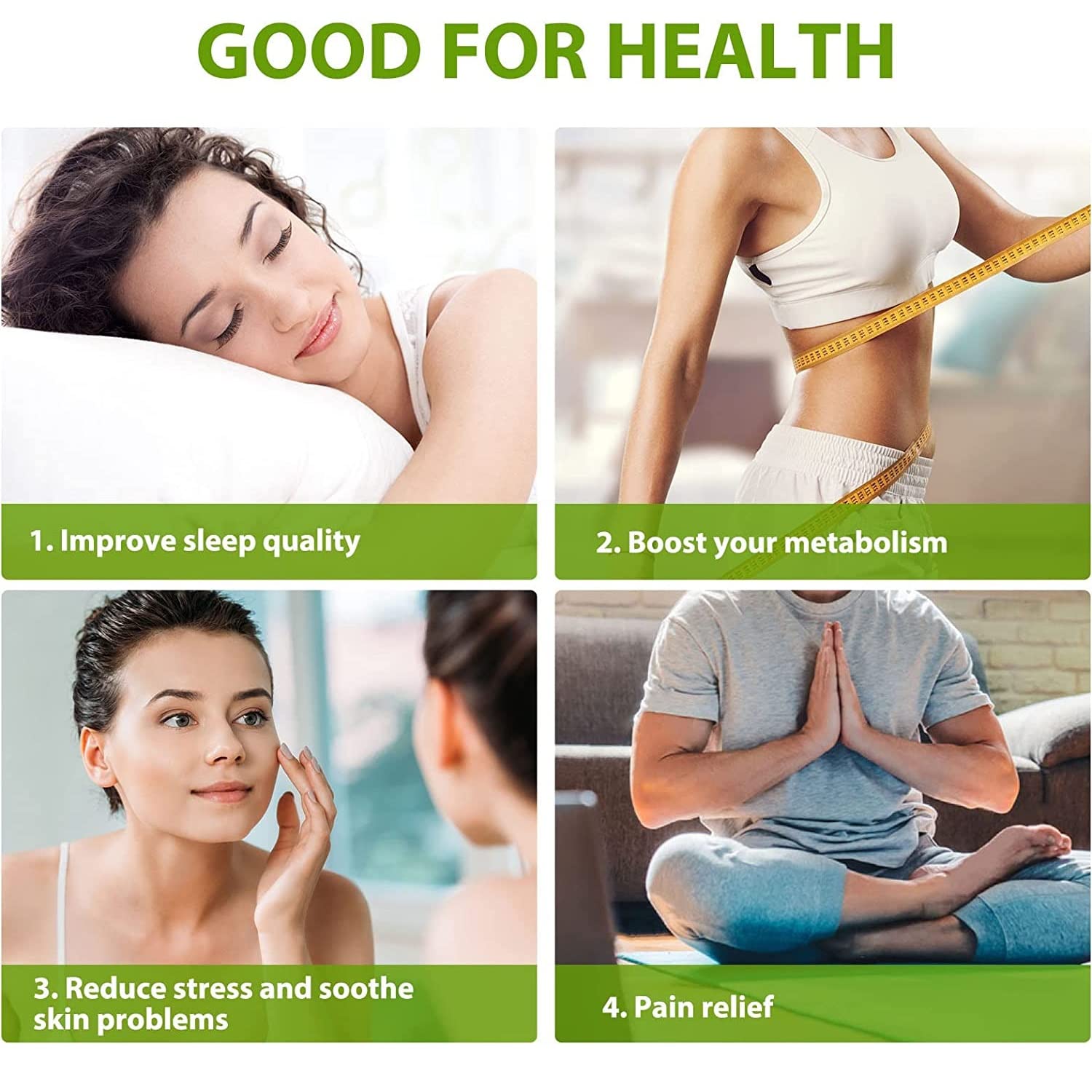 ACHAL 30-Pack Natural Deep Cleansing Detox Foot Patches - Relieve Pain & Stress, Improve Sleep, Circulation & Metabolism - Herbal Foot Pads for Men & Women (3 Packs) - Perfect for Nighttime Use, Travel & Post-Workout Recovery