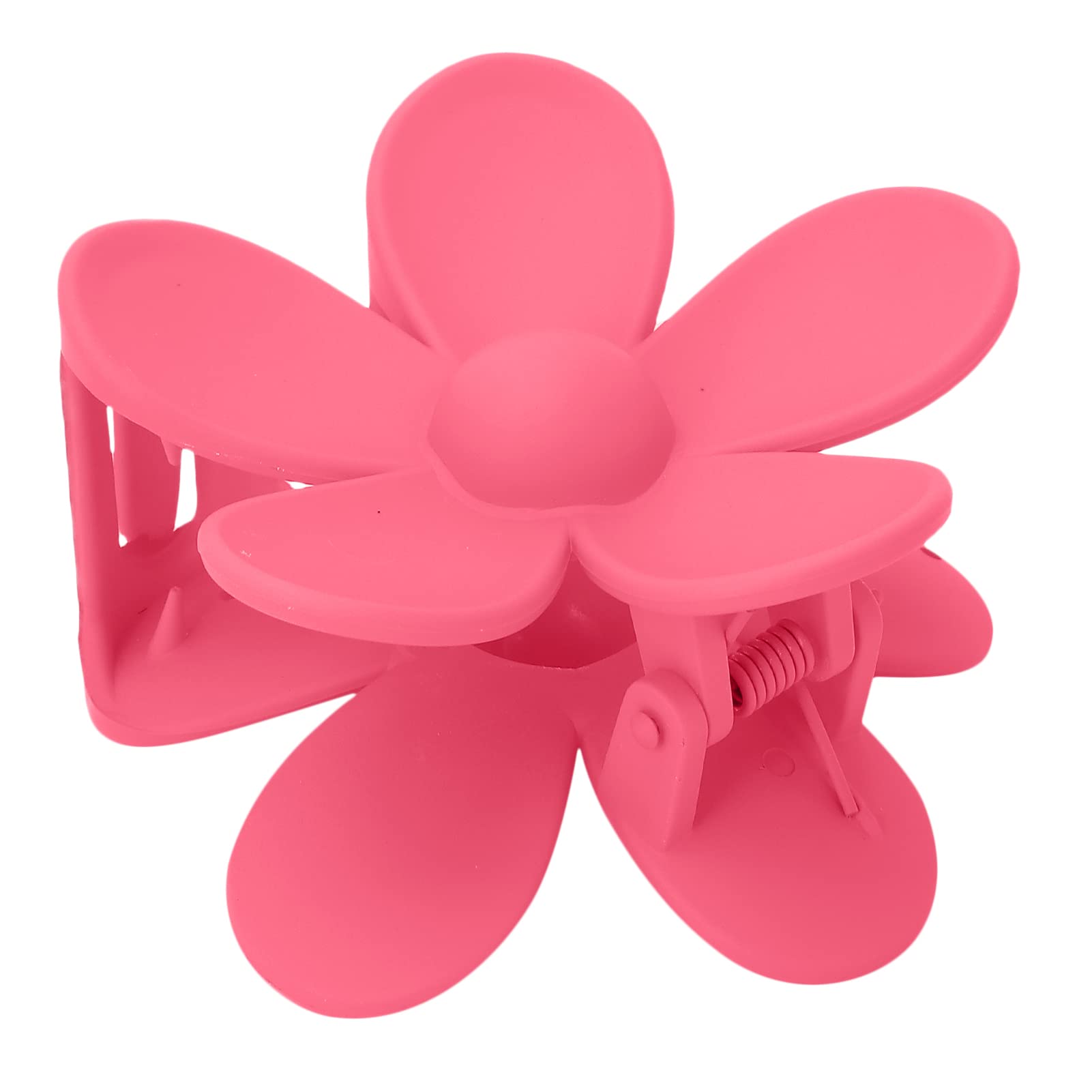 Thick Hair Claw Clip - Dual Locking Teeth Anti-Slip Large Flower Hair Clip for Women & Girls | Durable Hair Accessories for Ponytails, Buns & Everyday Styling