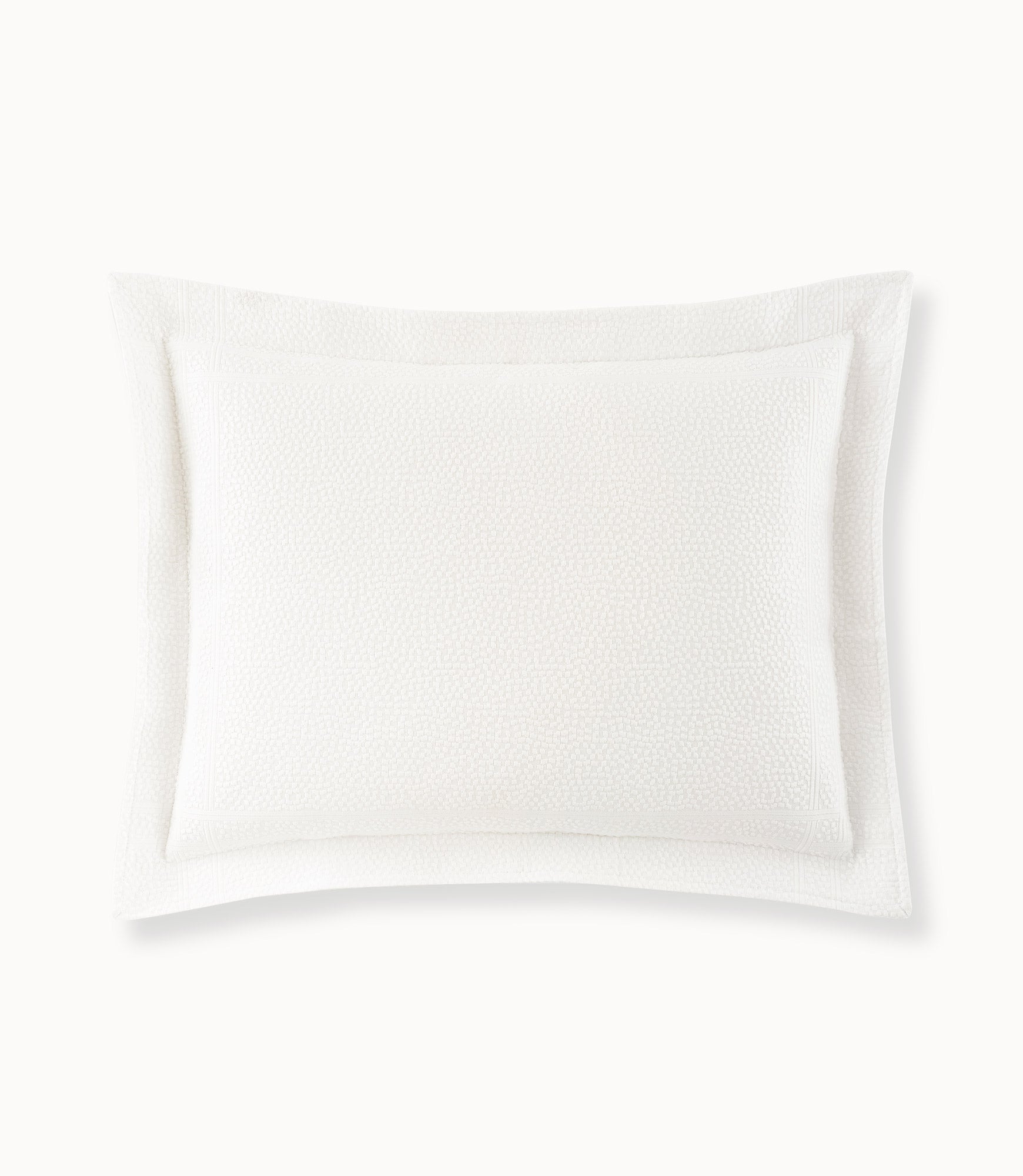 Luxury Montauk Matelassé Sham - Premium Quilted Pillow Cover for Bedroom Decor - Elegant Home Textile for Master Bedroom, Guest Room & Hotel Styling