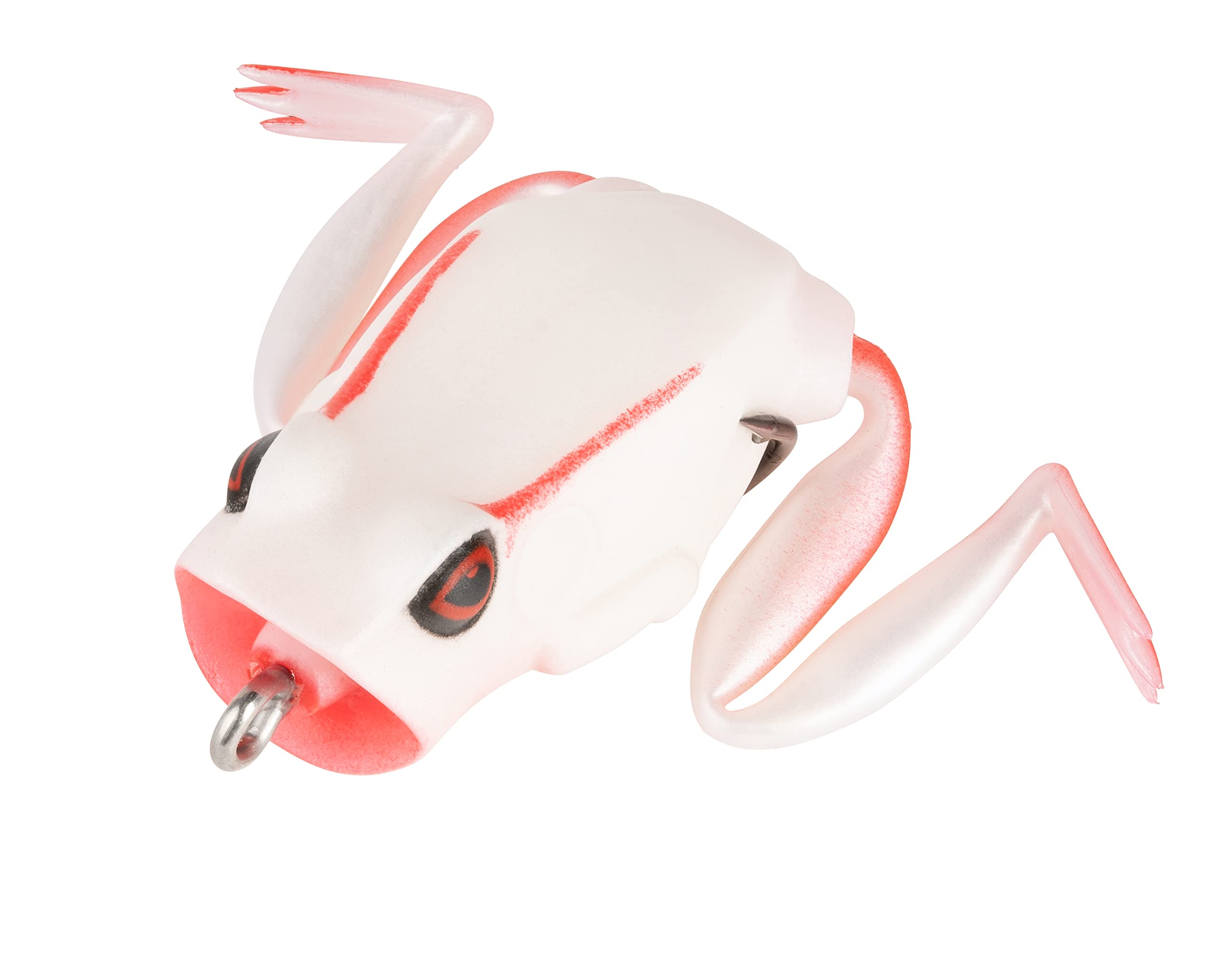 Lunkerhunt Frog Fishing Lure 1/4oz - Topwater Bass Bait with Weedless Hooks & Hollow Body Design - Perfect for Bass, Trout, Pike Fishing in Lakes, Ponds, and Weedy Areas