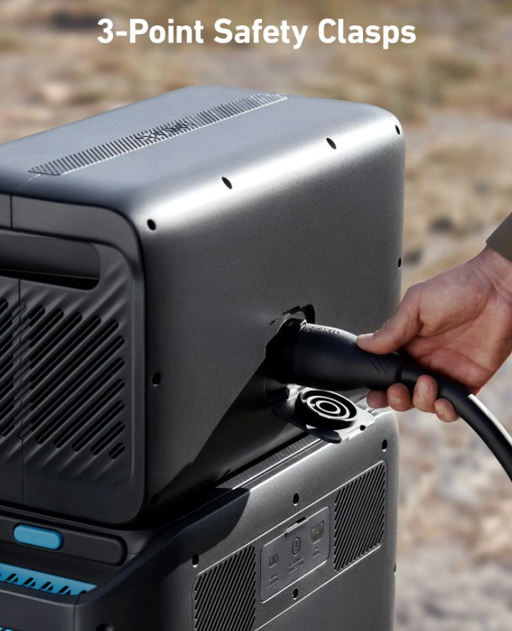 Anker 760 Portable Power Station 2048Wh Expansion Battery | High Capacity Backup Power for Camping, RV Trips & Emergency Home Use | Rechargeable Lithium Battery with RFB Technology