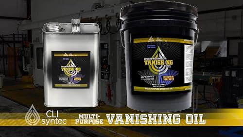 Premium Vanishing Oil (5 Gallon) - High-Performance Multi-Purpose Lubricant for Metal Drawing, Forming & Stamping | Ideal for Automotive, Industrial & DIY Metalworking Projects
