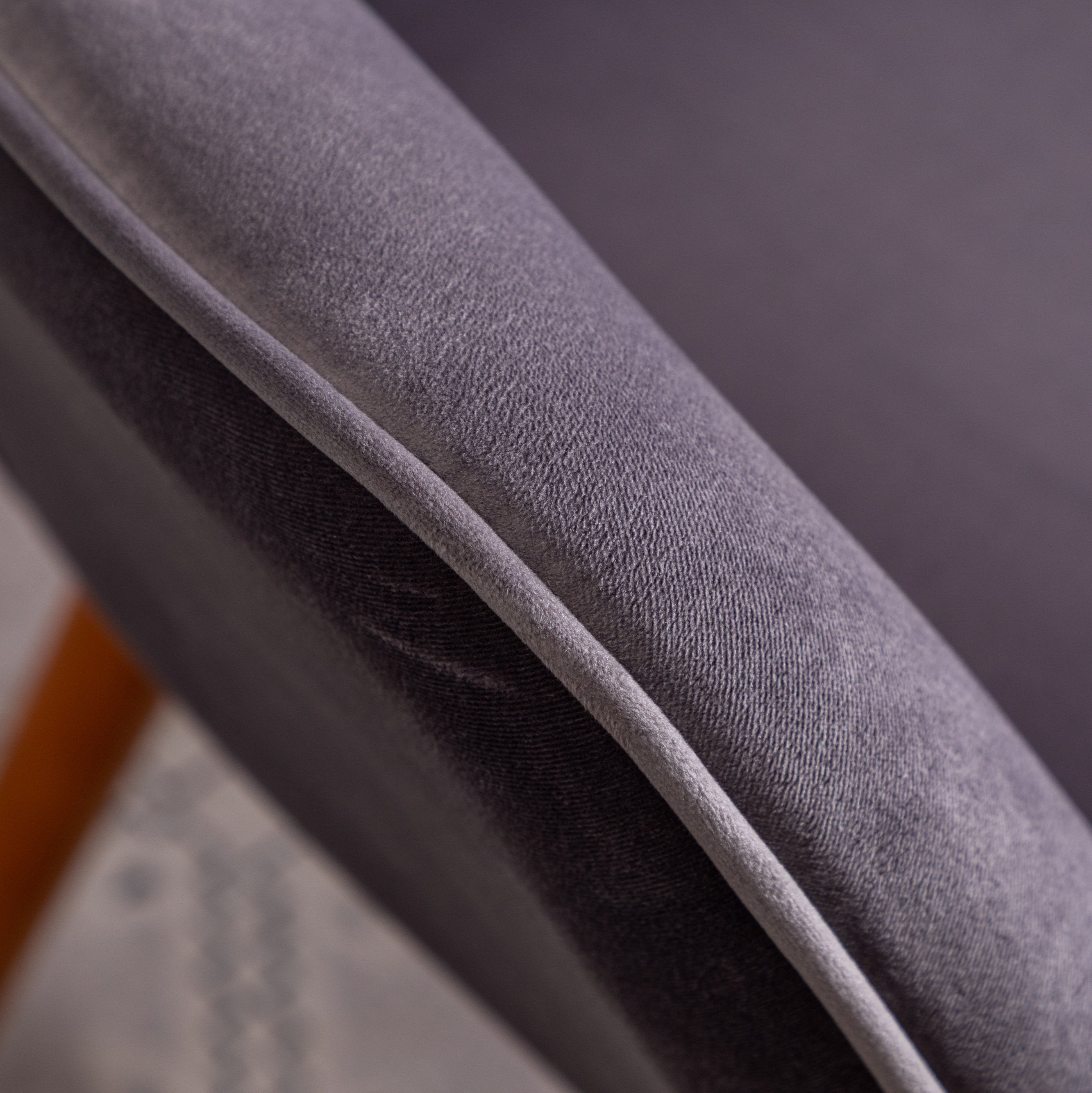 Roundhill Furniture Doarnin Contemporary Silky Velvet Tufted Button Back Accent Chair - Gray Velvet Upholstered Lounge Chair for Living Room, Bedroom & Office Decor