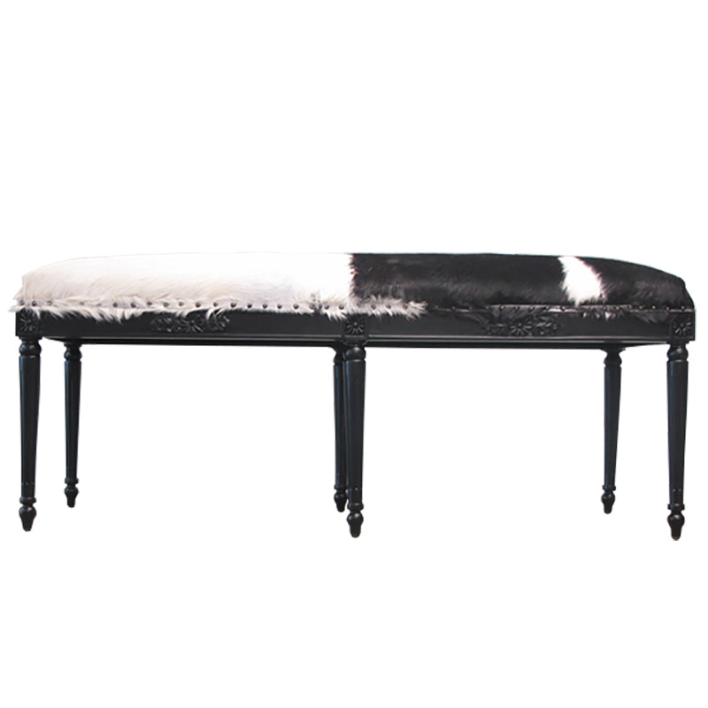 Premium Pedro Goatskin Bed End Bench - 51