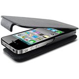 Dexim Supercharged Leather Power Case for iPhone 4/4S - Premium Battery Charging Cover with Extended Battery Life | Perfect for Travel, Business & Daily Use