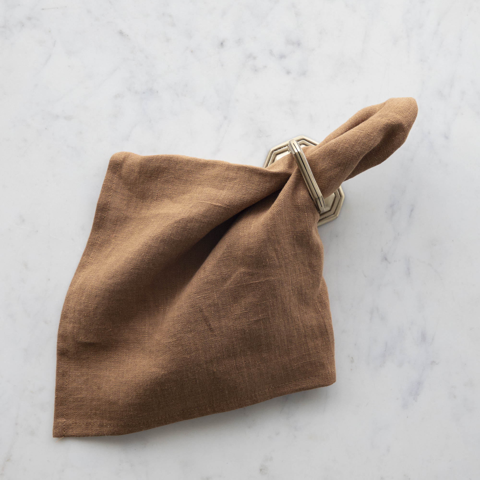 Premium European Linen Napkins Set - 100% Organic Flax Table Linens for Fine Dining, Weddings & Elegant Home Decor