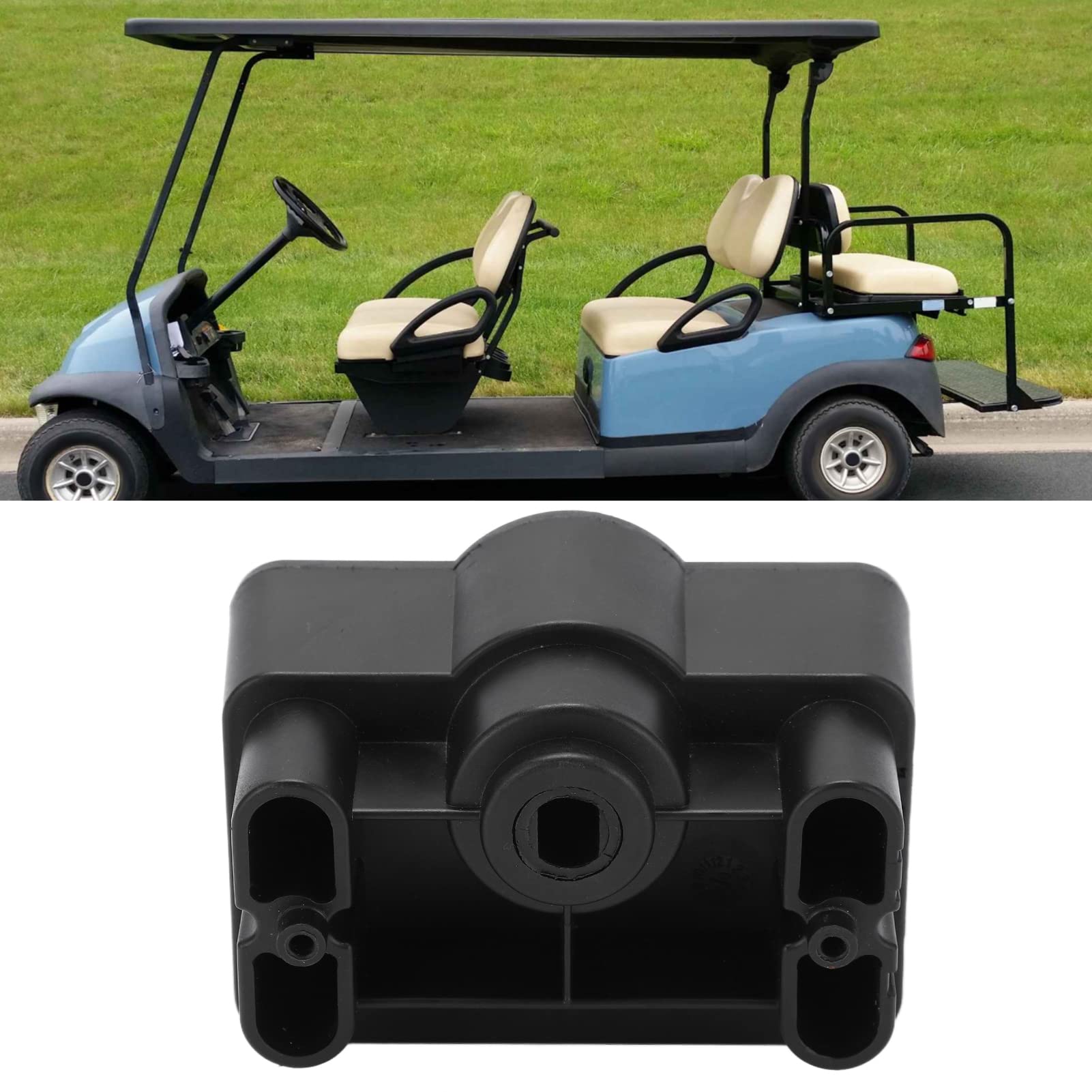 MCOR Accelerator Pedal Assembly for Club Car Precedent Golf Carts (2004-2011 Models) - Black Plastic Replacement Cart Accessories - Perfect for Golf Course Maintenance & Neighborhood Transportation