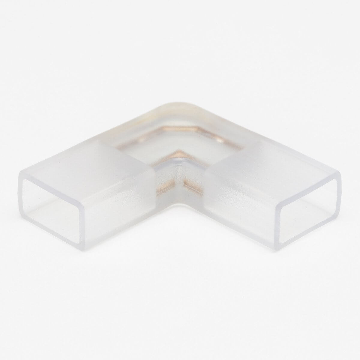90 Degree L-Shape Connector for 120V LED Strip Lights - Perfect for Home, Office & DIY Lighting Projects