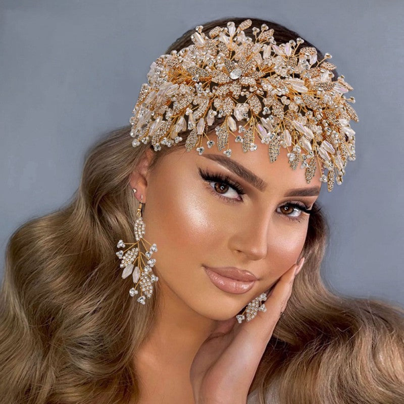 Elegant Rhinestone Wedding Tiara for Brides - Classic Crystal Bridal Headpiece - Perfect for Weddings, Prom, and Formal Events