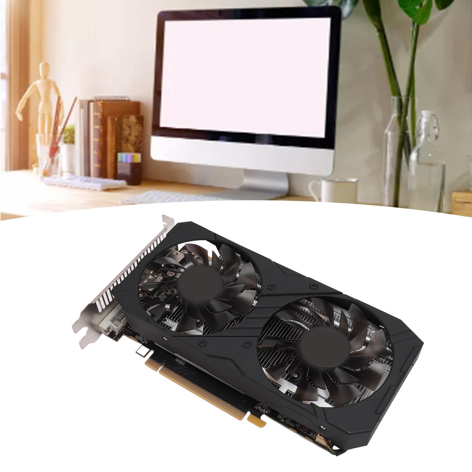 NVIDIA GTX 960 4GB GDDR5 128-bit Gaming Graphics Card - 1266MHz Core Clock, 7010MHz Memory, PCIe 3.0, HDMI/DP/DVI Ports, Dual Fan Cooling - Perfect for PC Gaming, Video Editing & Office Workstations