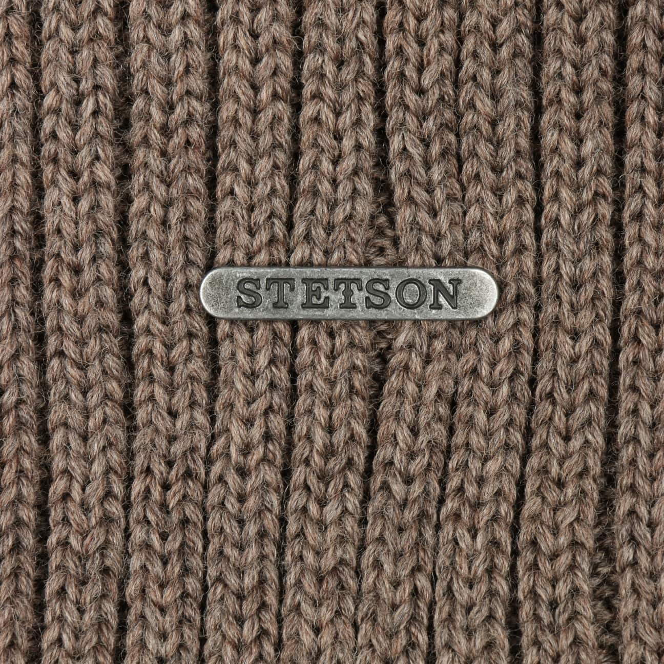 Stetson Northport Knit Hat for Men & Women - Warm Winter Beanie for Outdoor Activities, Skiing, Hiking, and Casual Wear