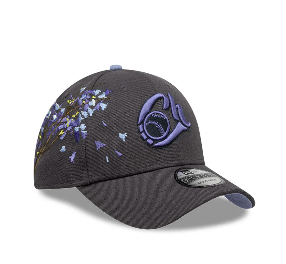 LMB 25 Jacarandas 9FORTY Adjustable Baseball Cap - Stylish Unisex Hat for Outdoor Sports, Casual Wear & Sun Protection