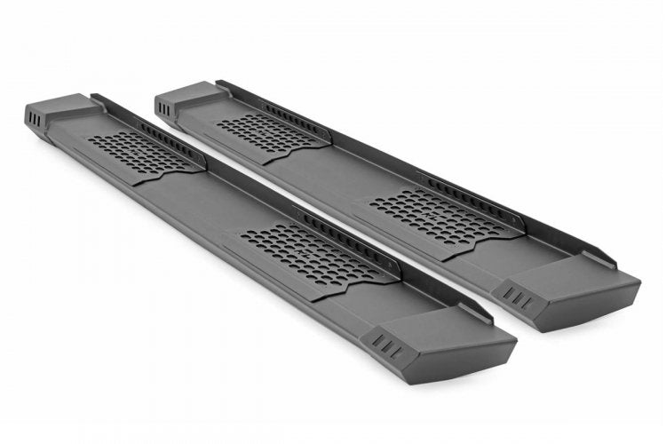 2009-2018 Ram 1500/2500/3500 Running Boards for Quad Cab - Heavy Duty Aluminum Side Steps Compatible with 2WD/4WD Models (Pair) | Perfect for Off-Roading & Truck Accessories Upgrade