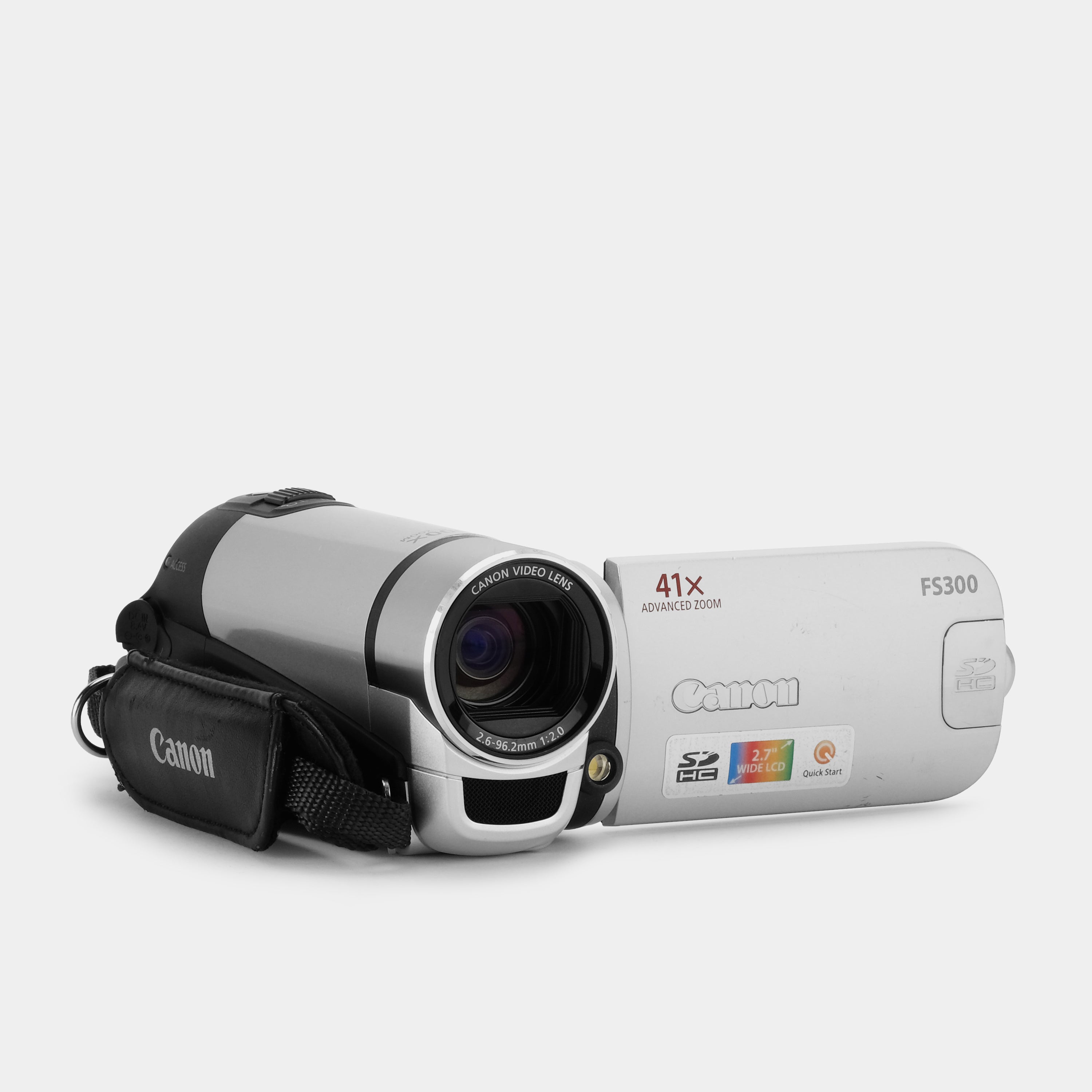 Canon FS300 Digital Video Camcorder - Full HD 1080p Camcorder with 32x Optical Zoom, Image Stabilization & 3