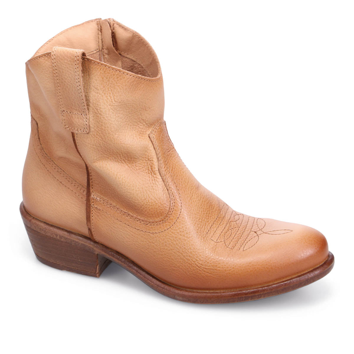 Carlitos Women's Ankle Boots - Comfortable Chunky Heel Winter Booties for Casual Wear & Outdoor Walking | Waterproof Leather Boots for Fall & Winter Fashion