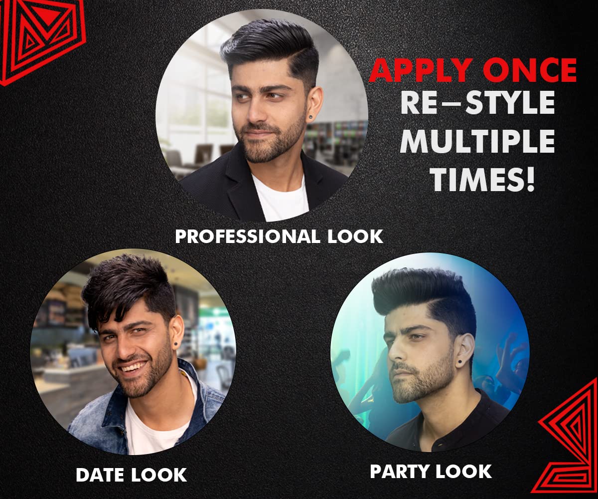UrbanGabru Rebel Hair Styling Clay Wax for Men - Strong Hold Matte Finish | Keratin-Infused Natural Formula (85g) | 100x Restylable Texture Wax | Perfect for Pompadours, Undercuts & Messy Looks