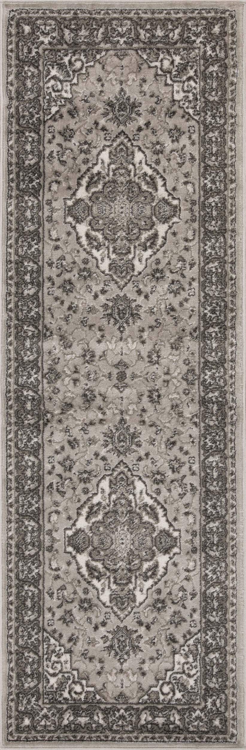 Glendale Traditional Floral Medallion Indoor Area Rug - Non-Slip Living Room Carpet, Bedroom Runner, Hallway Decor | Soft & Durable Home Floor Mat for Cozy Interior Design