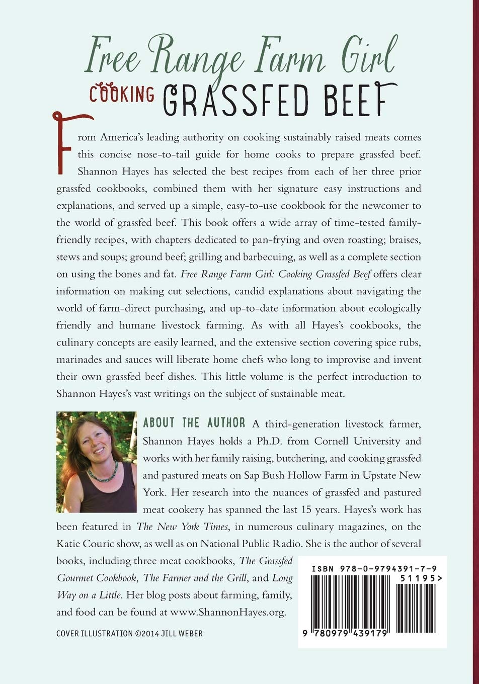 Grass-Fed Beef Cooking Guide: Healthy Nose-to-Tail Recipes for Free Range Meat Lovers - Perfect for Paleo, Keto & Whole30 Diets