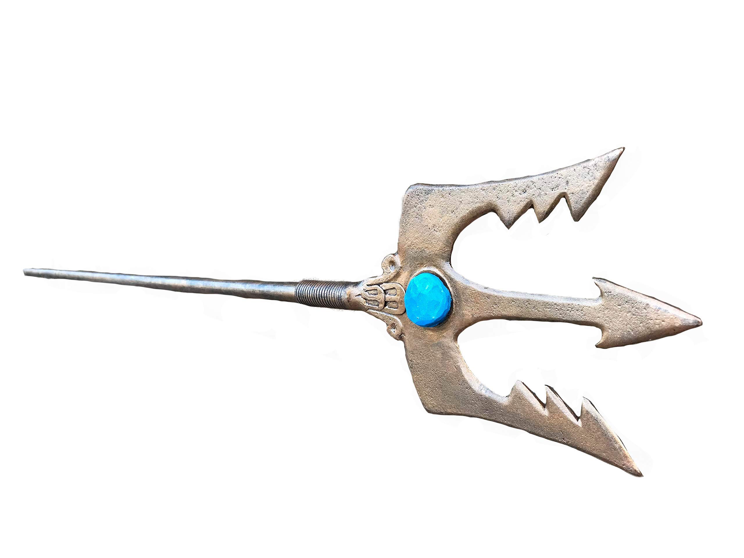 Movie Replica Decorative Trident - Perfect Mermaid & Ocean Themed Gift for Gamers & Fantasy Fans | Home Decor, Cosplay Prop, Collectible