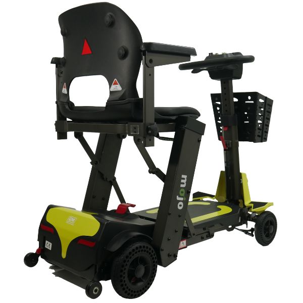 MOJO Automatic Folding Scooter - Lightweight & Portable Mobility Scooter for Adults & Seniors - Perfect for Travel, Shopping & Outdoor Adventures