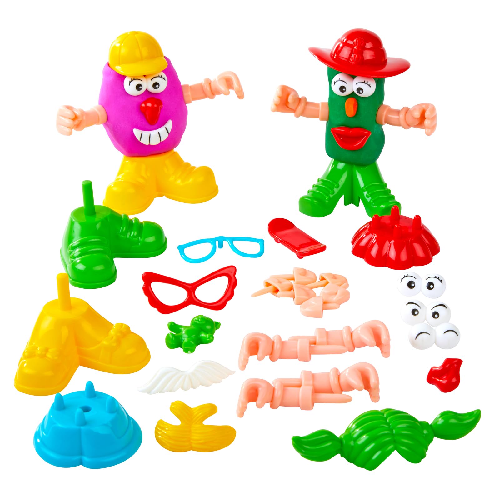 Colorations Fun Family Dough Accessories Kit - 37 Piece Play Dough Tools Set for Kids Arts & Crafts | Perfect for Sensory Play, Classroom Activities & Creative Learning